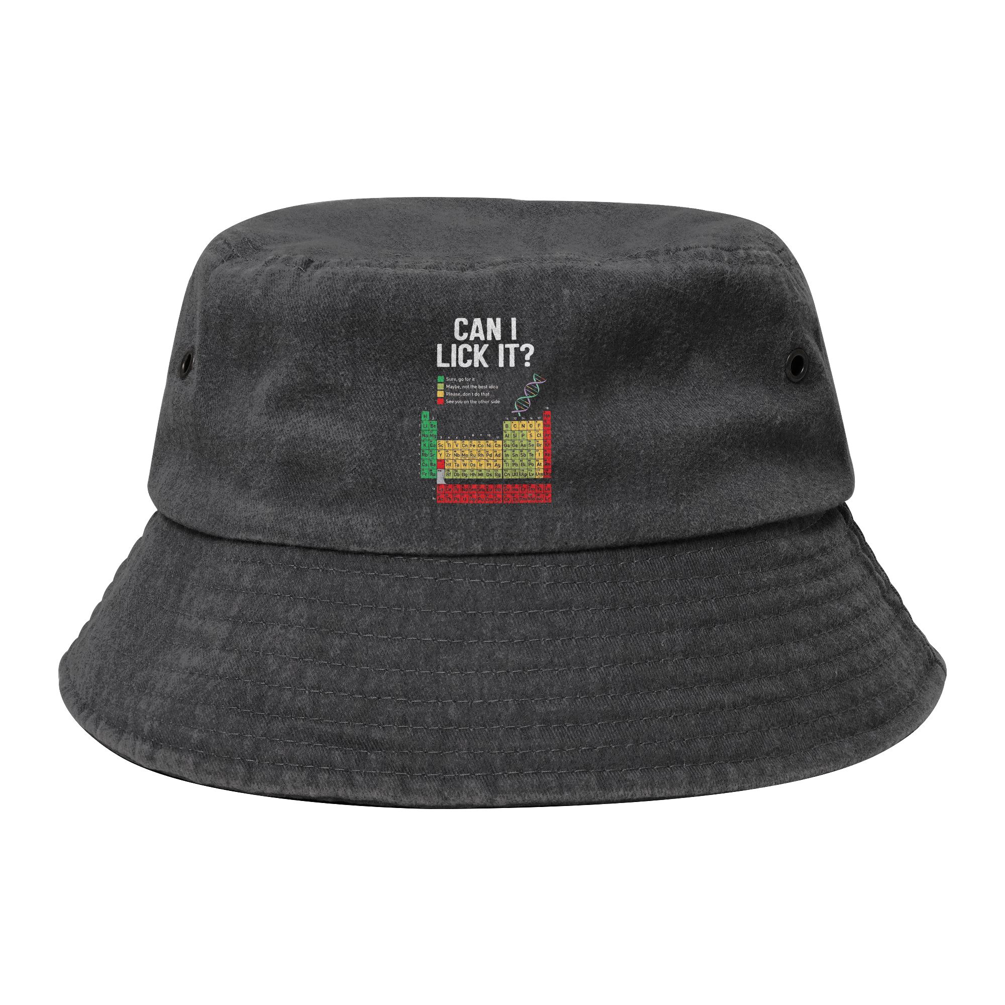 Science Bob - Chapeau Bob en Denim Délavé et