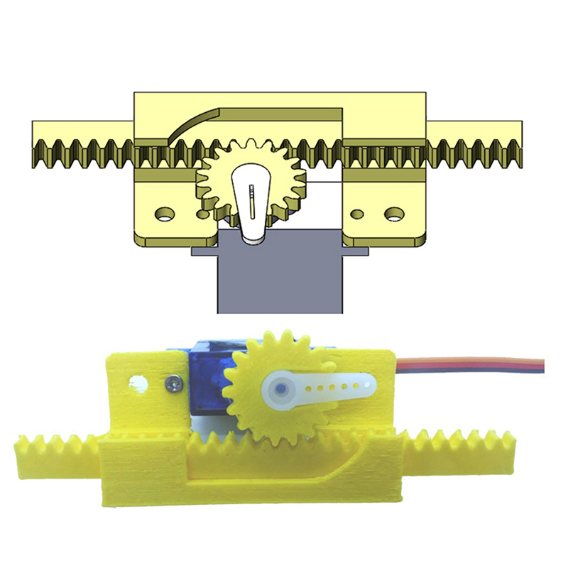 Science And Invention - Bras de Robot Servo linéaire, Kit